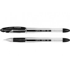 Ручка гелева Optima  Office чорна 0,5 мм O15604-01