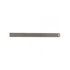 Лінійка Buromax сталева 30 см Срібляста (BM.5810-30)