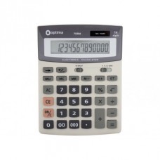 Калькулятор настільний Optima 14 розрядів 197х148х49мм O75506