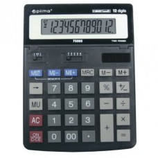 Калькулятор настільний ОPTIMA 12 розрядів 200х150х27мм O75505
