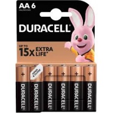 Батарейки Duracell LR 06 MN 1500.1*2шт, більші АА	