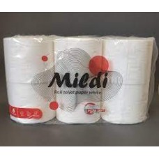 Туалетний папір Mildi Pro Expert, 93*115/40, целюлозний, 2-шар 6шт	
