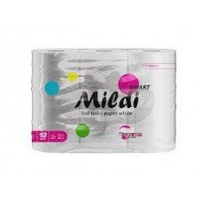 Туалетний папір Mildi Smart, 93*105/45, целюлозний, 2-шар 12шт	