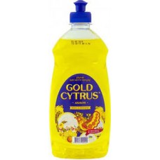 Гель для миття посуду Gold Cytrus 500ml жовтий