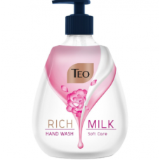 Мило рідке 400 мл гліцеринове TEO Milk Rich Softl Care	
