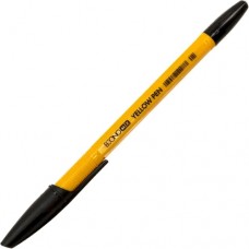 Ручка кулькова, Economix, Yellow Pen, 0.5 мм, чорна (Е10187-01)