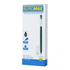 Ручка гелева, Buromax, Maxima, чорна (ВМ.8336-02)