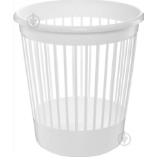 Відро для сміття 10л. біле Відро для сміття 10л. біле