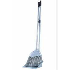 Совок з щіткою лінивець Premium Te375 95 см асорт