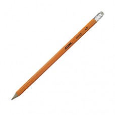 Олівець чорнографітний HB KL2400 KLERK з гумкою