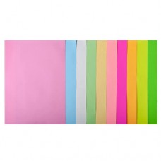 Набір паперу кольорового A4, Pastel+Neon, 80 г/м², 50 аркушів, 10 кольорів, BUROMAX BM.2721750-99