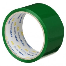 Клейка стрічка, Buromax, 48 мм × 35 м, зелена (BM.7007-04)