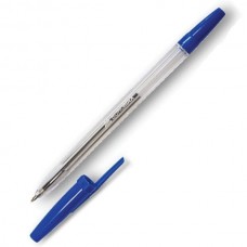 Ручка кулькова BM-8118-01 синя тип корвіна 0,7 мм