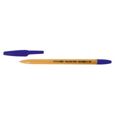 Ручка кулькова Економікс Yellow pen /0.5 мм /чорнЕ10187-01